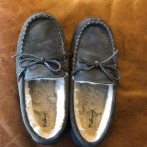 My Pillow Slippers  Grey Size 9  worn once $70